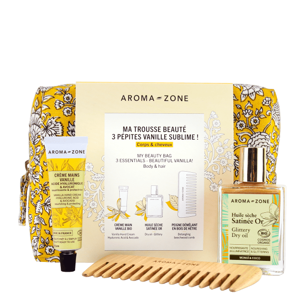 Trousse cadeau beauté - 3 pépites Vanille sublime