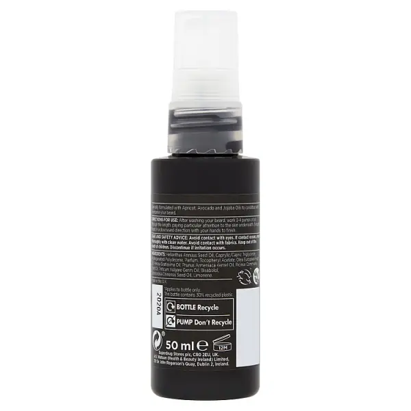 Ulei hidratant pentru barbă Superdrug 50ml | Bărbați | Superdrug