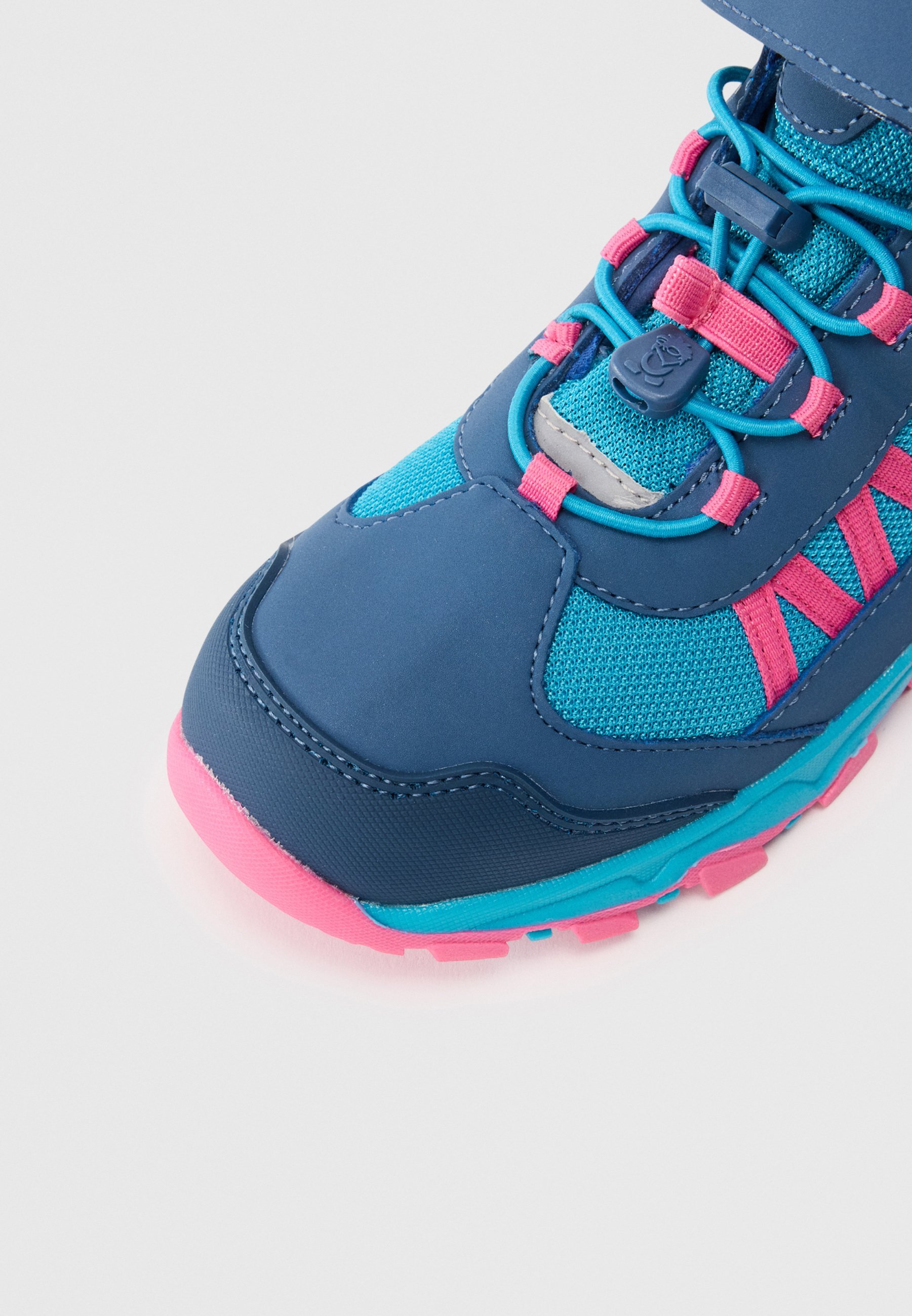 TROLLKIDS TRONFJELL HIKER MID UNISEX - Wandelschoenen - donker turkoois/licht magenta