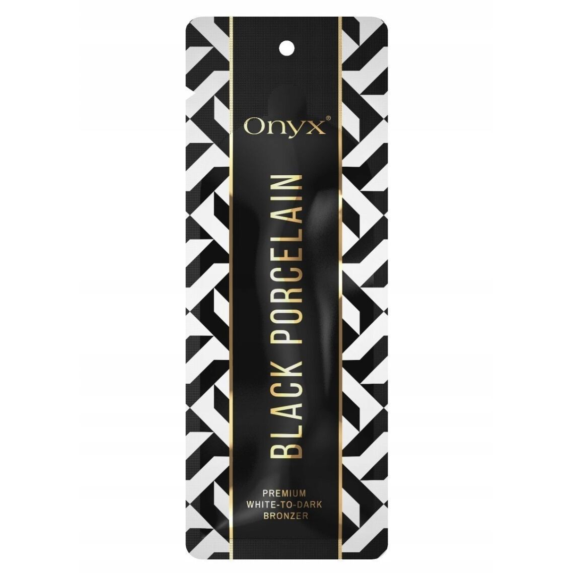 Onyx svart porslin
