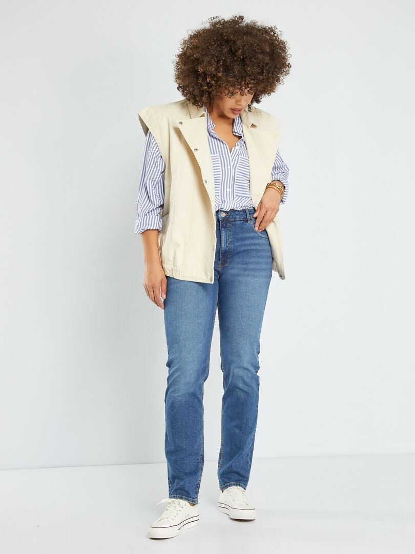 Calça jeans regular L28 - AZUL