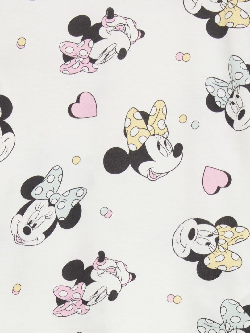 Σετ πιτζάμας 2 τεμαχίων Disney - ΛΕΥΚΟ