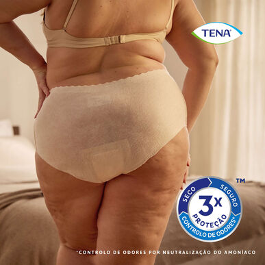 Tena Silhouette Plus inkontinenstruser M Krem 9 enheter 9 enheter