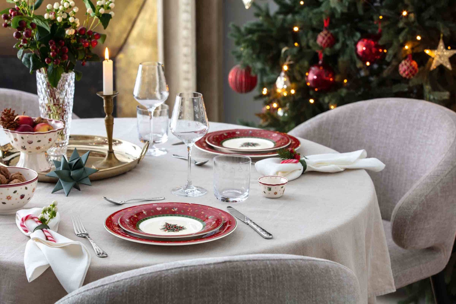 Assiette petit-déjeuner/dessert Villeroy & Boch, rouge, Collection Toy's Delight - 1 pièce