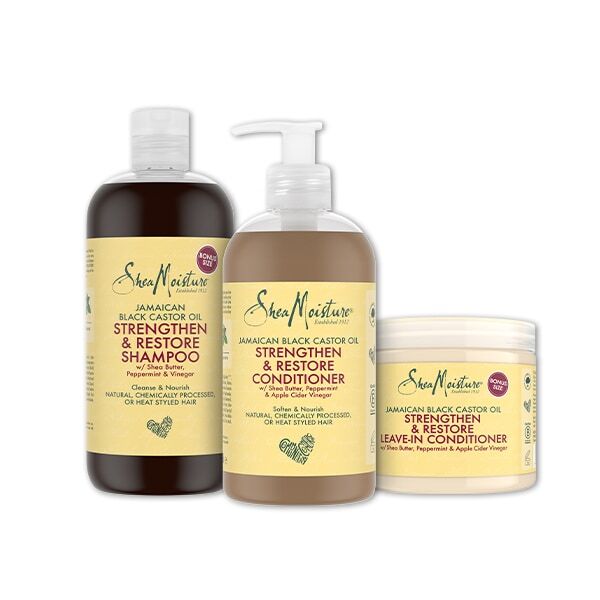 Kit di olio di ricino nero SheaMoisture