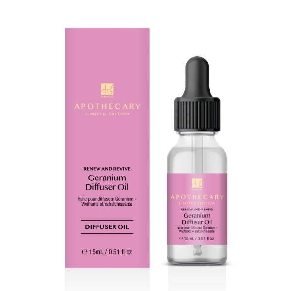 Ulei difuzor de geranium Dr Botanicals Renew & Revive 15ml | Sănătate | Superdrug