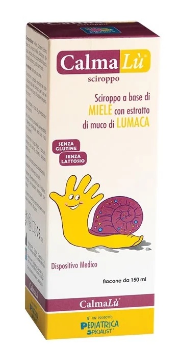 CALMALU Calmalù siroop met slakkenslijm en honing 150 ml Droge en slijmerige hoest