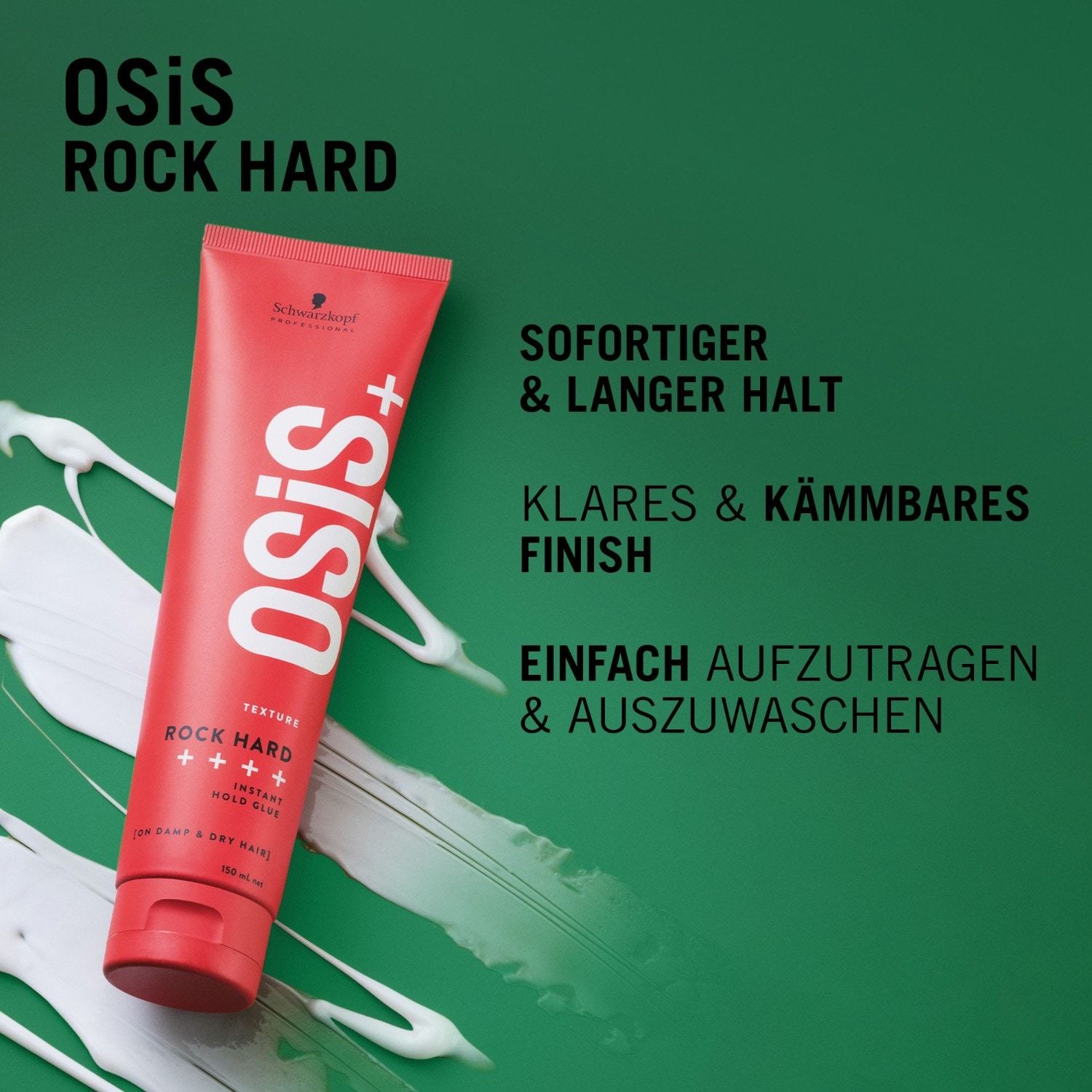 Schwarzkopf Professional krema za lase OSiS+ tekstura trda, kamnita - 150 ml