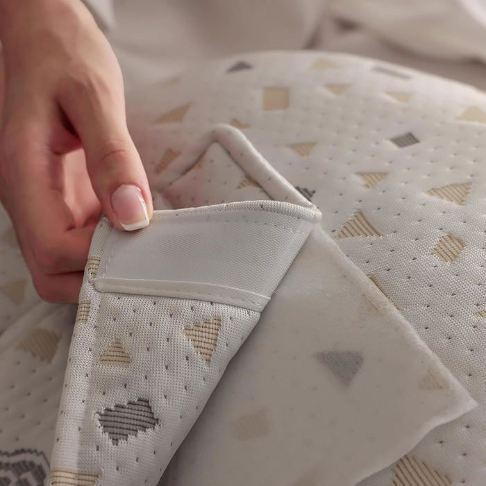 Almohada de embarazo para dormir, almohada de lactancia, almohada de soporte corporal de algodón para el embarazo, soporte lumbar.