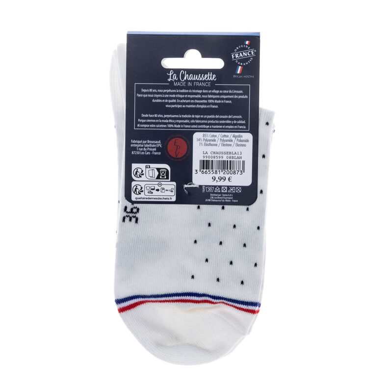 Chaussettes et collants Femme Blanc