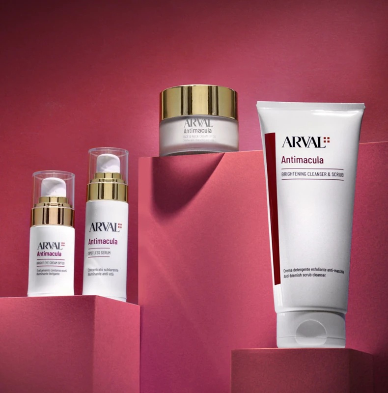 Arval Antimacula krema za obraz in vrat SPF 30 proti gubam in pigmentaciji