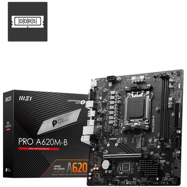 Scheda madre - MSI - PRO A620M-B socket micro ATX AM5