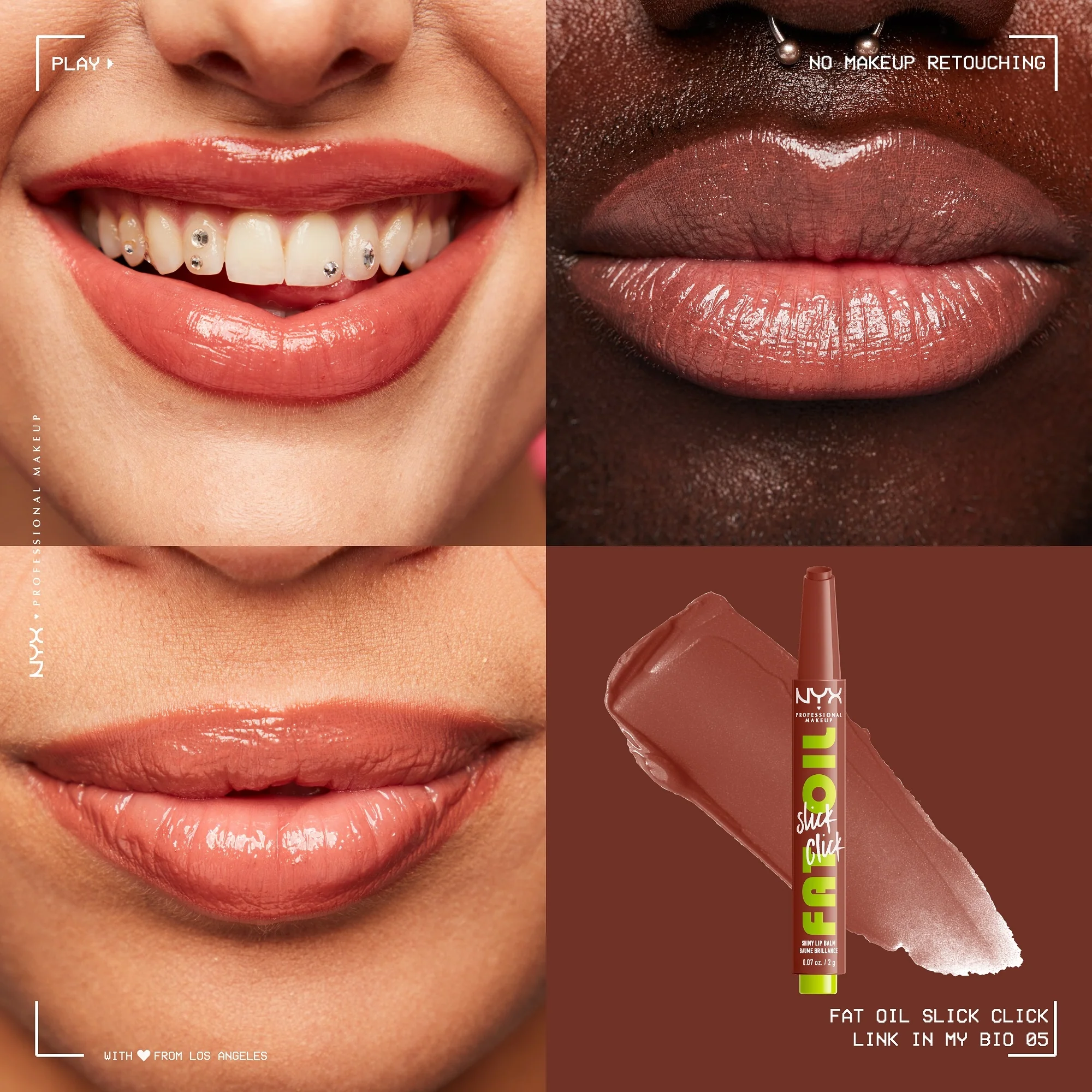 Labbra Fat Oil Slick Click - Rossetto, Gloss