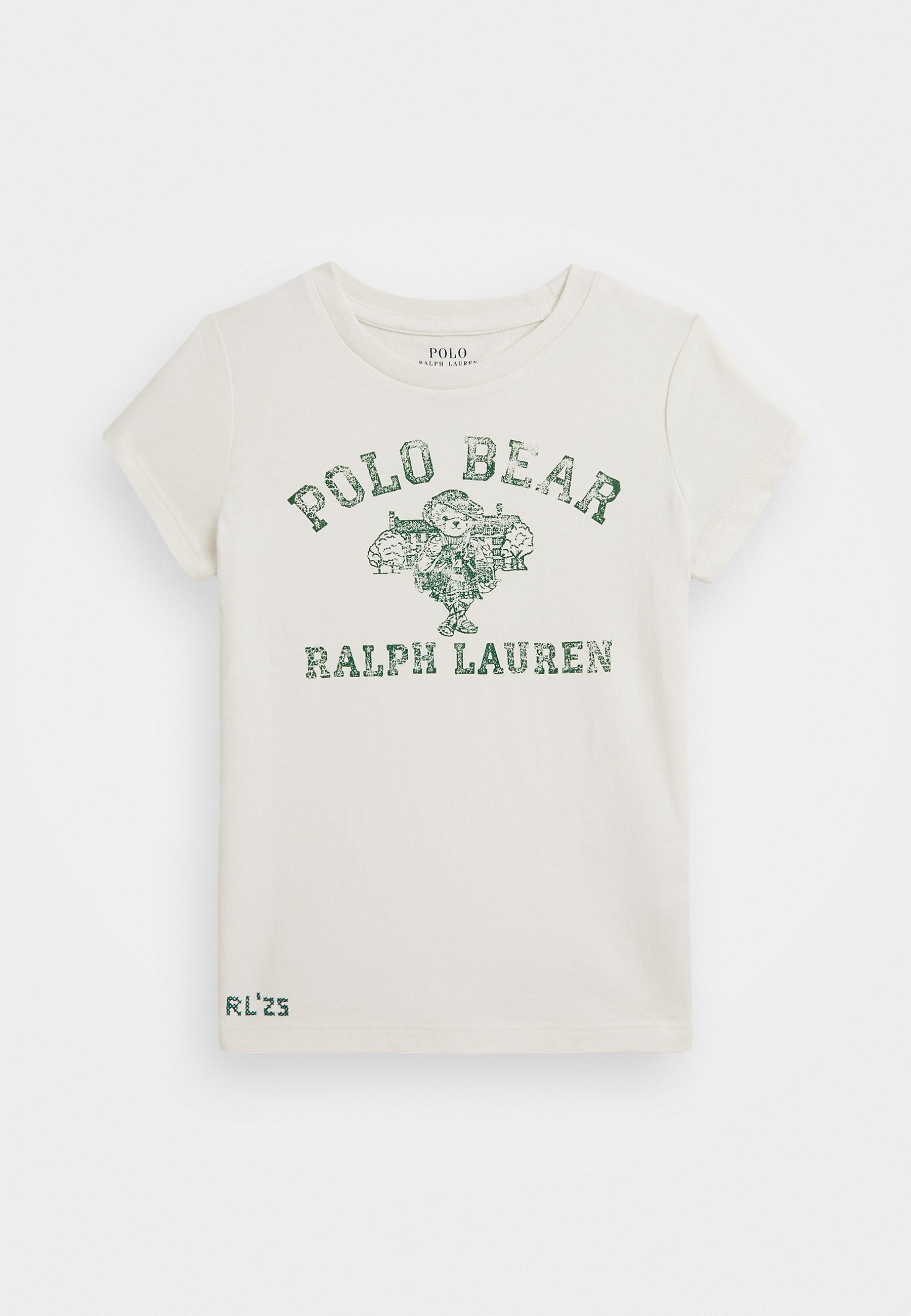 Polo Ralph Lauren POLO BEAR COTTON JERSEY TEE - Koszulka z nadrukiem - nevis