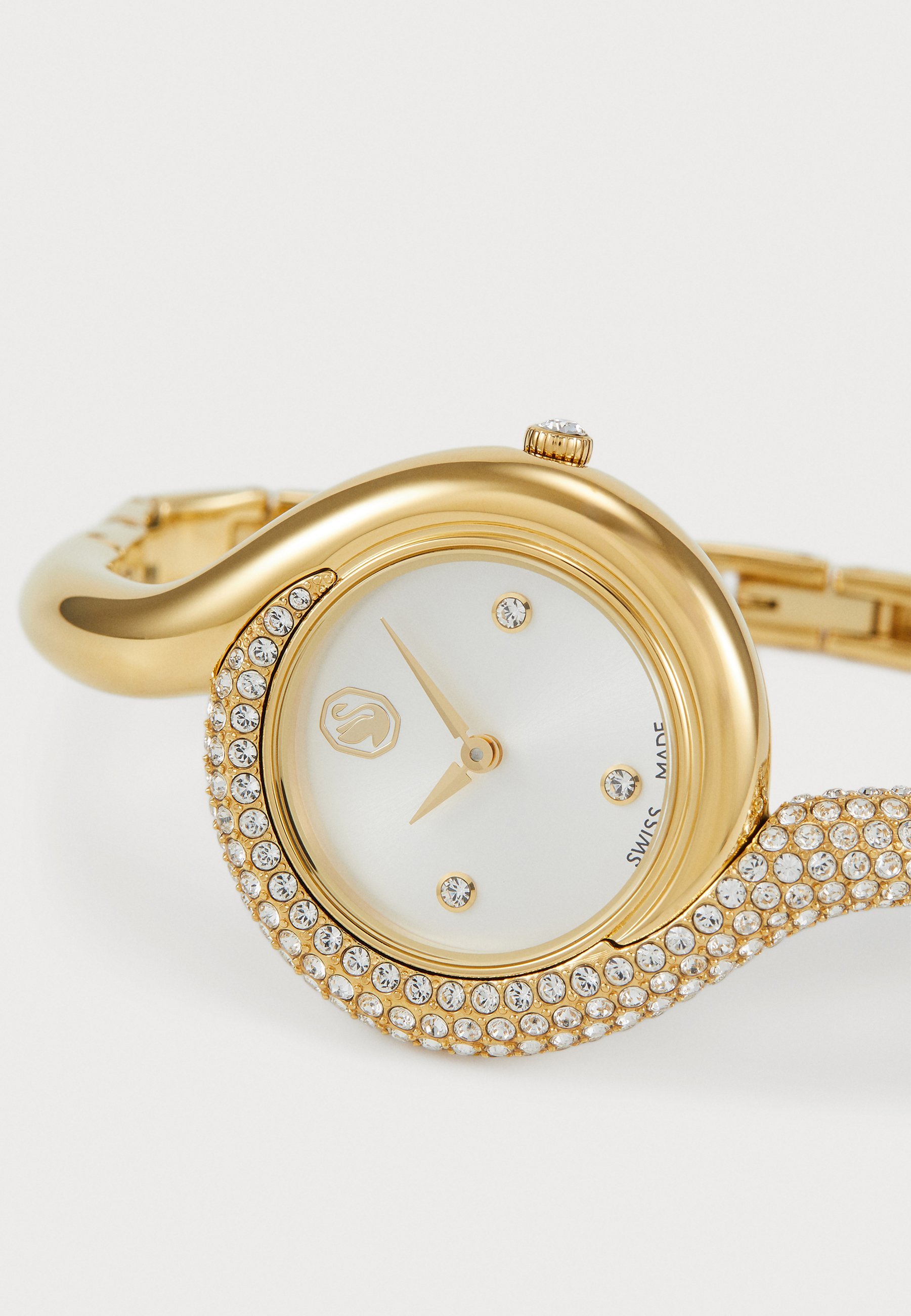 Relógio Swarovski DEXTERA ASYM - cor dourada