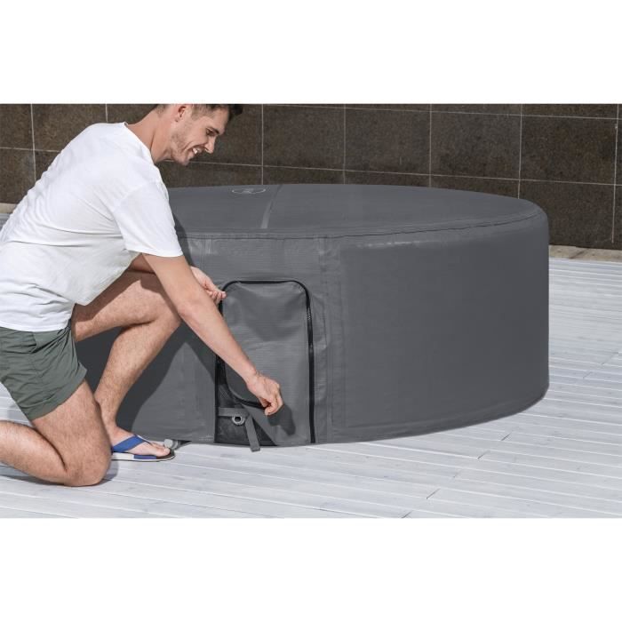 BESTWAY - Cubierta térmica EnergySense™ para spas redondos de 1,80 m x 66 cm - Impermeable