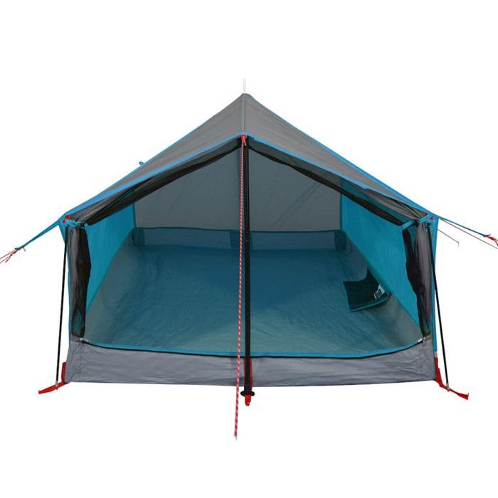 Tienda de campaña vidaXL para 2 personas, azul, 193x122x96 cm, tafetán 185T, 94360
