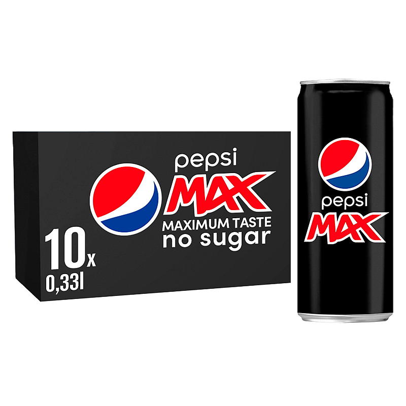 Pepsi Pepsi Max 10x0,33 l burk