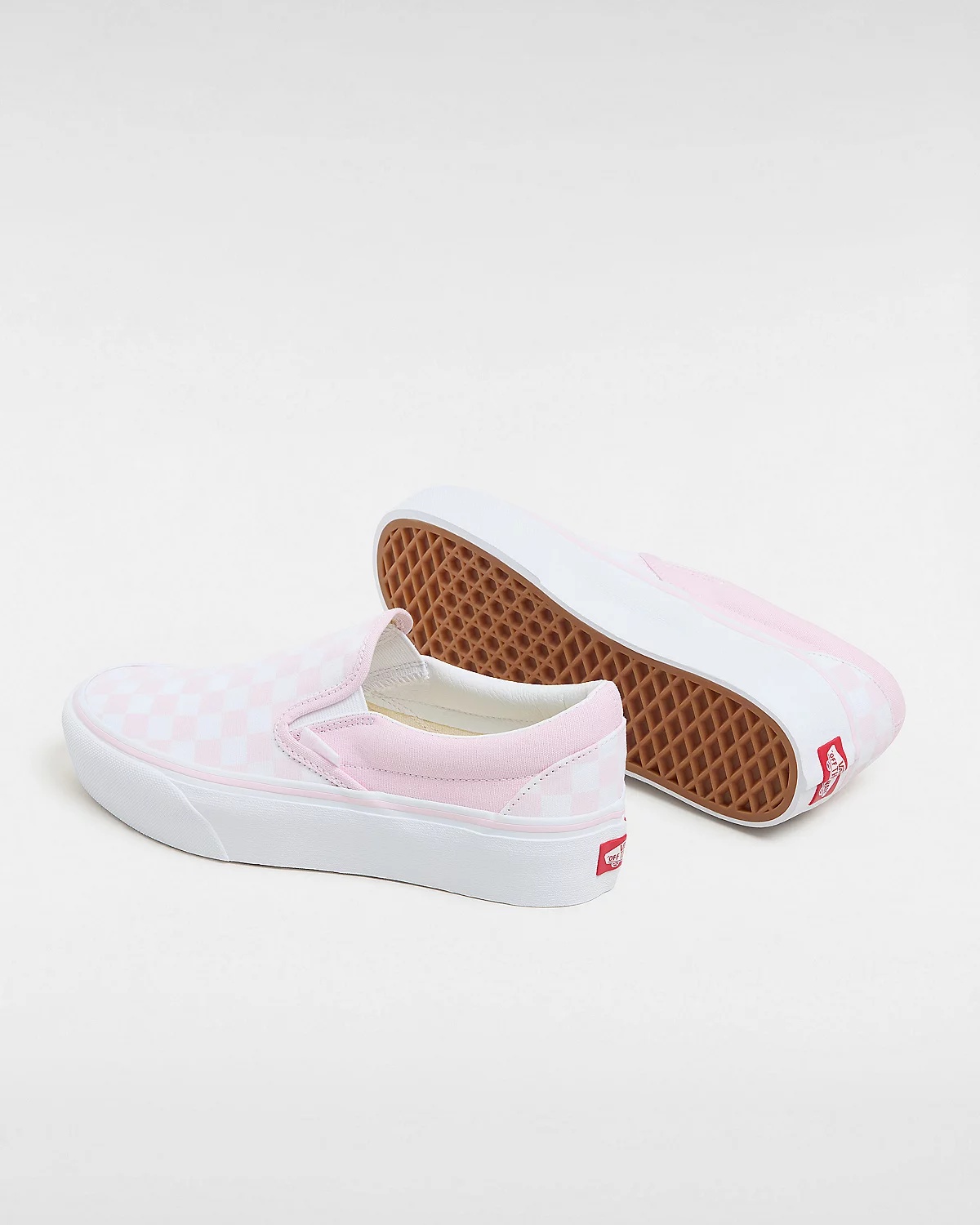 Scarpe Checkerboard Classic Slip-On Platform