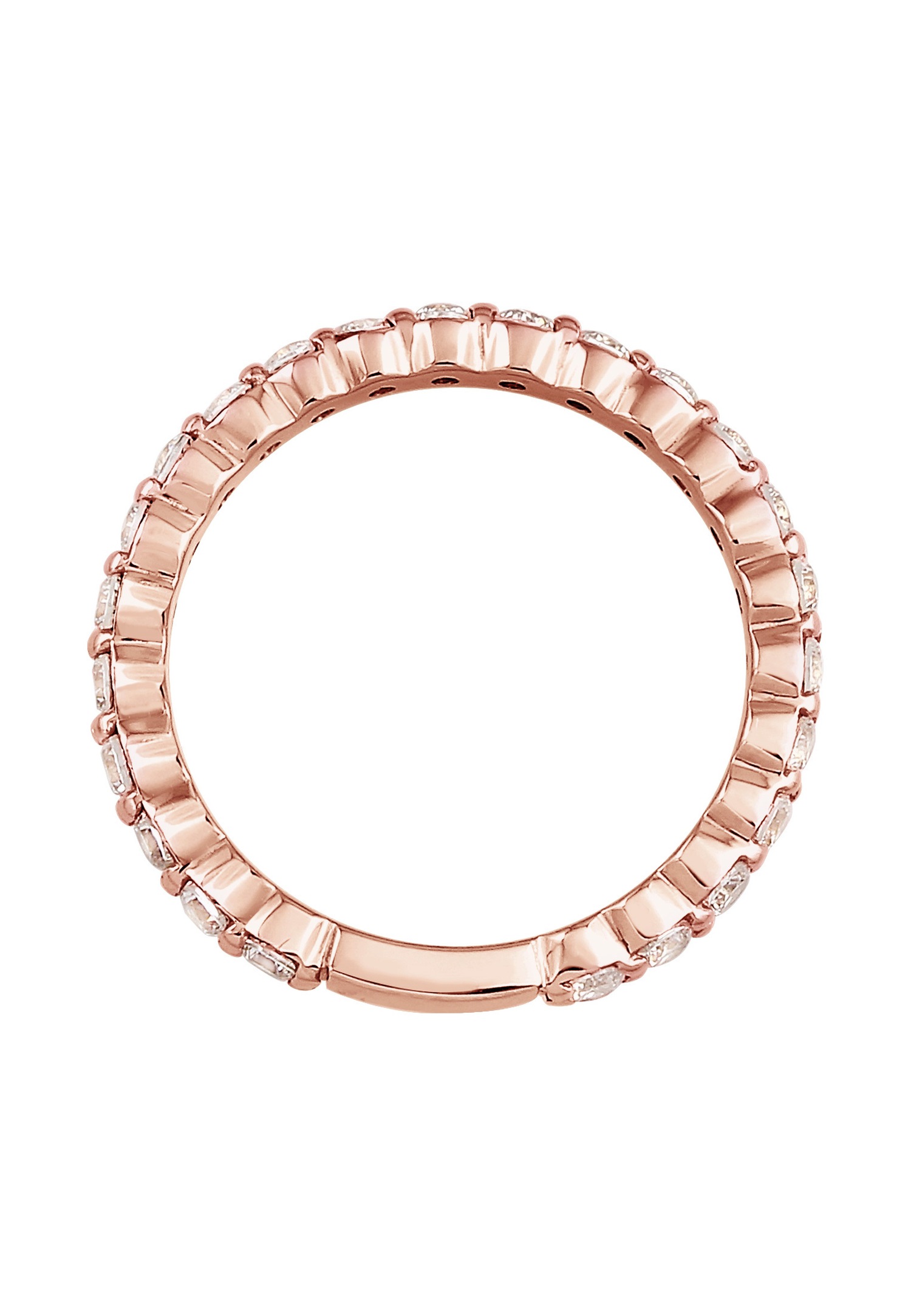 Elli Femmes Bande Mémoire étincelant avec Cristaux de Zirconium en Argent Sterling 925
