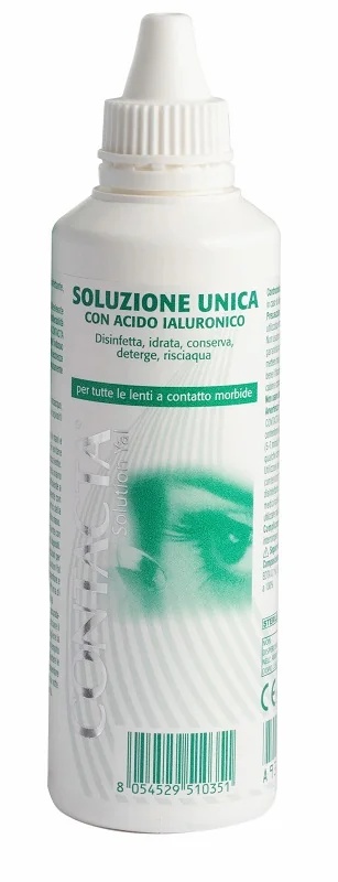 CONTACTA Contacta Yal Einzigartige Kontaktlinsenlösung mit Hyaluronsäure 100 ml