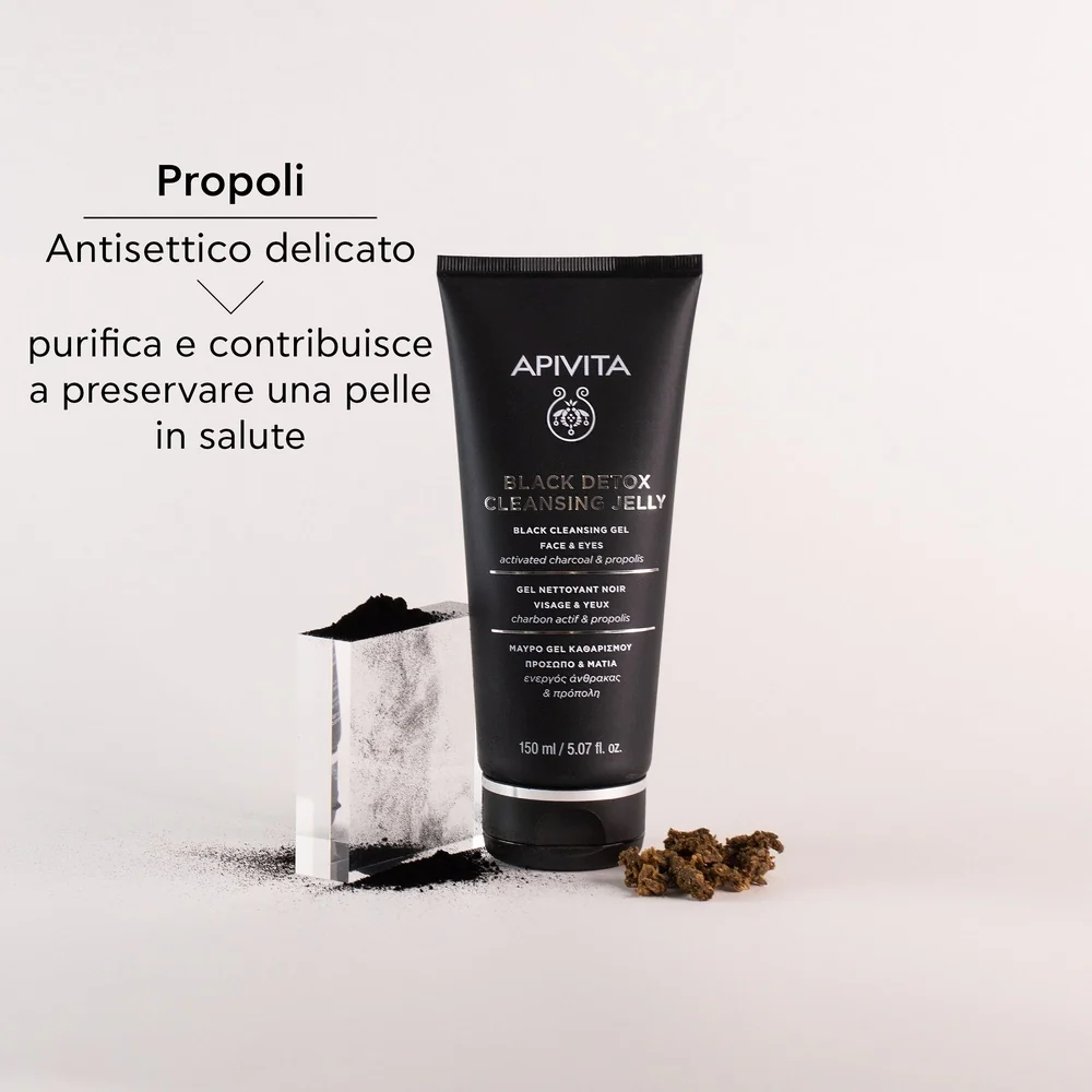 Detergenti e Struccanti Black Detox Gel Detergente Nero – Viso e Occhi - Gel detergente viso