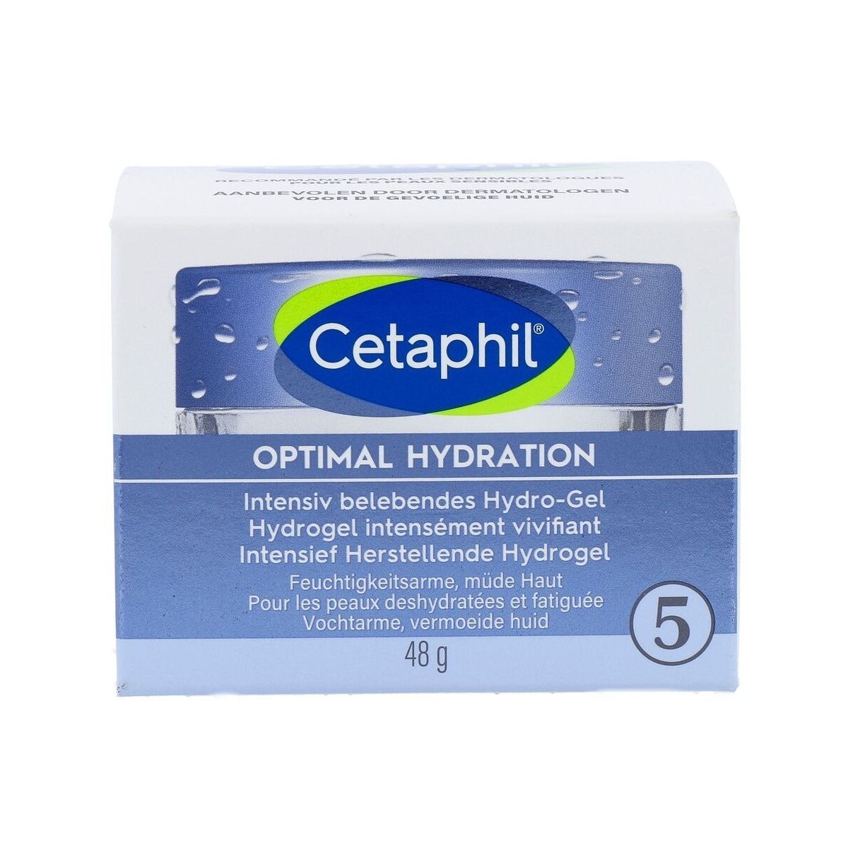 Cetaphil Gezichtsgel Optimale Hydratatie Intensieve Regenererende Hydrogel - 48 g