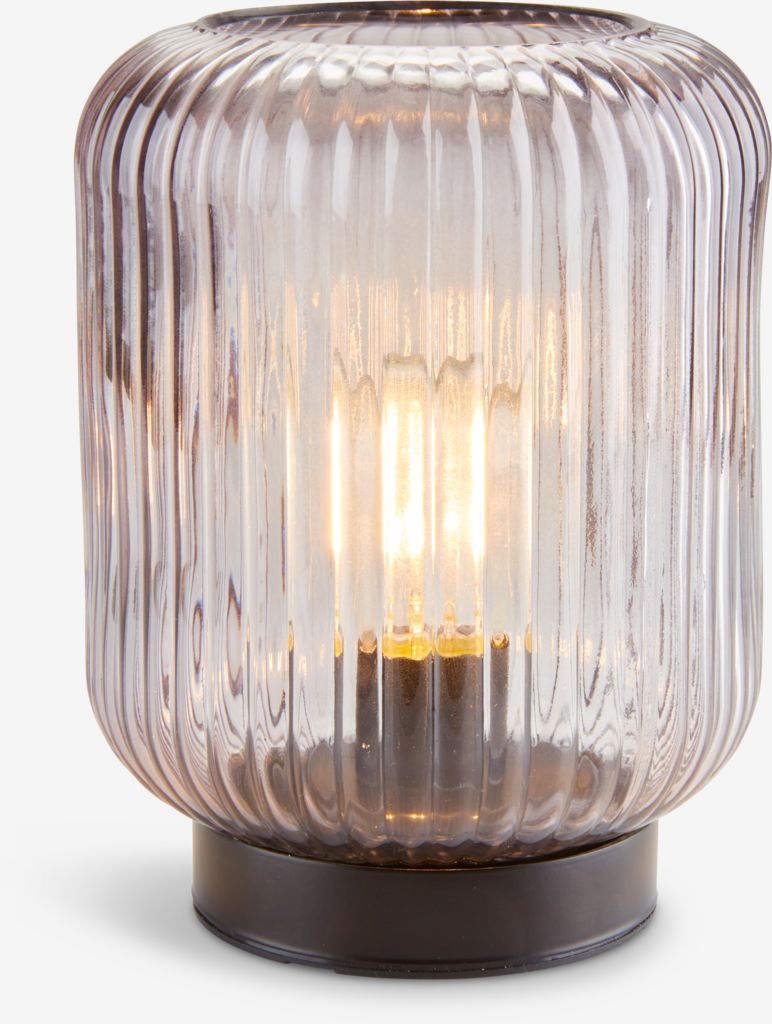 SIMMA punjiva lampa SIMMA Ø13xH17cm siva