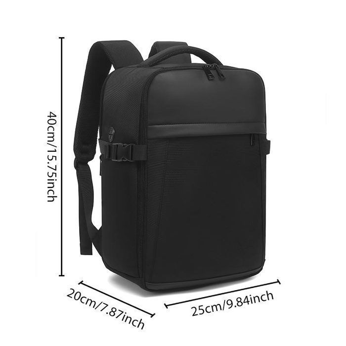Borsa da viaggio multifunzionale 40x20x25 cm, adatta per la cabina dell'aereo, ideale per diverse situazioni, portatile e leggera.