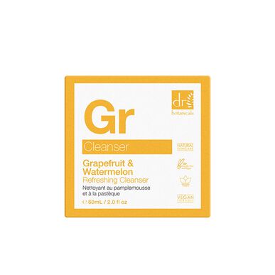 Dr. Botanicals Gr Greipfrūtu un arbūzu atsvaidzinošs tīrīšanas krēms kombinētai ādai 60 ml