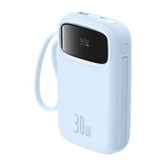 Batería externa - BASEUS - Qpow 2 - 10 000 mAh - 30 W - 2 puertos USB-C - Carga rápida