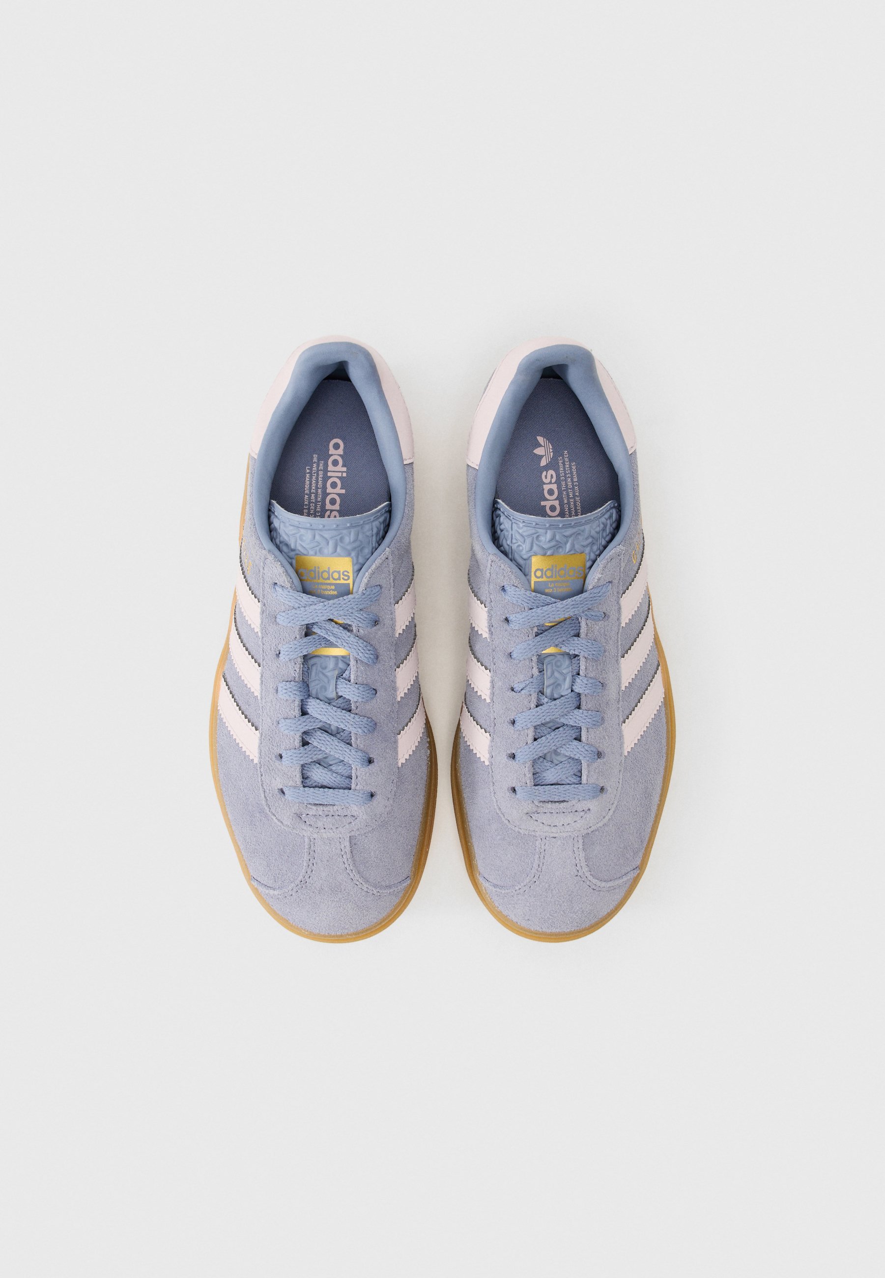 adidas Originals GAZELLE BOLD UNISEXE - Baskets - violet argenté/rose pâle/gomme