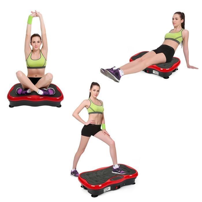 Fitness trilplaat - 200W - 120kg - USB - Afstandsbediening - Bluetooth