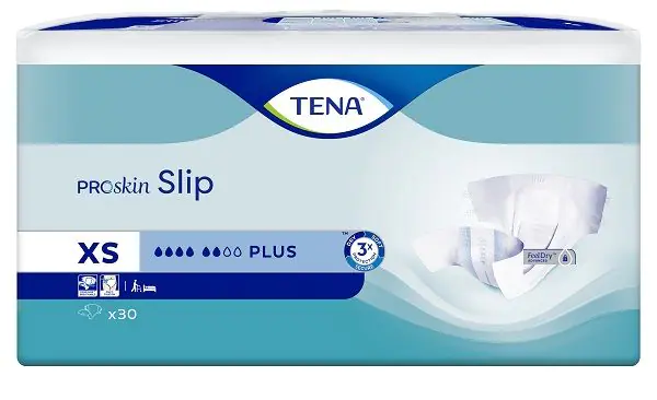 Tena Slip ProSkin Plus, Pieluchomajtki dla dorosłych, 56-85cm, Small