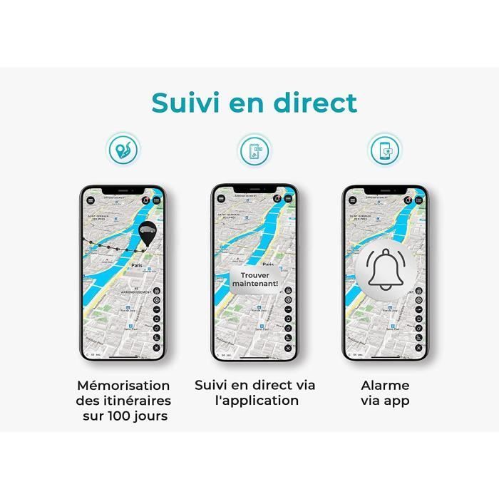 Tracker GPS Salind 11 4G pour Voitures, Motos et camions avec Aimant intégré et Suivi en Temps réel