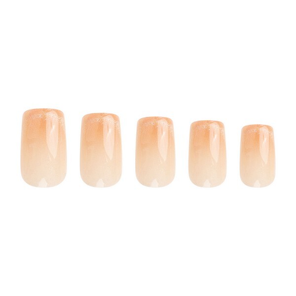 Nail HQ Square Bronzed Babe Nails (24 Stück)