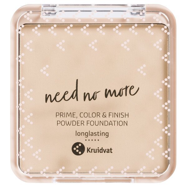 „Kruidvat Need No More 005 Fair Vanilla Prime, Color & Finish“ pudros makiažo pagrindas, 10 g