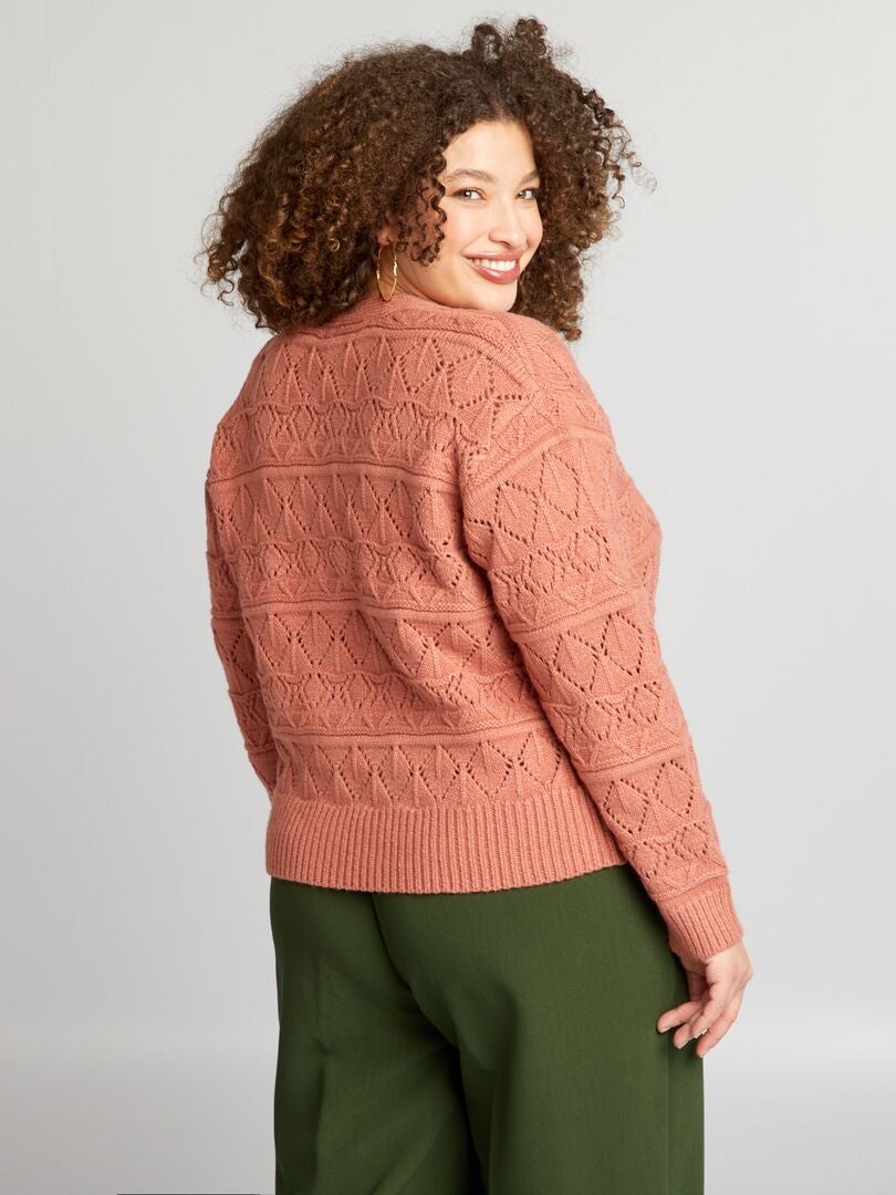 Cárdigan calado - ROSA