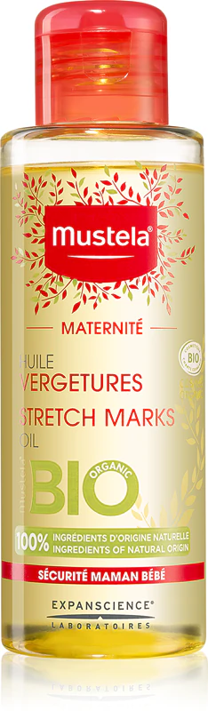 Mustela Maternité BIO Pflegeöl zur Vorbeugung von Dehnungsstreifen