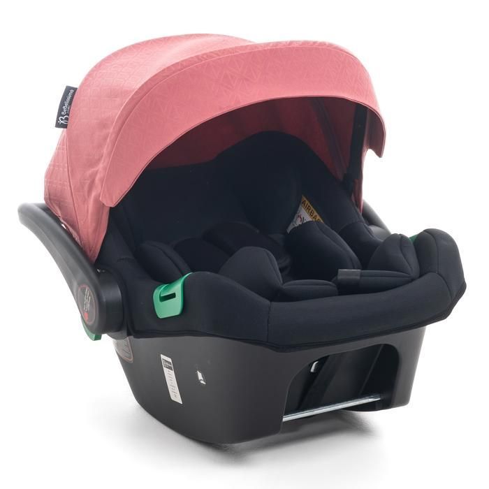 BEBELISSIMO - Poussette combinée duo 2 en 1 - siège auto 0+ Lioni – dès la naissance – jusqu’à 22kg - bordeaux