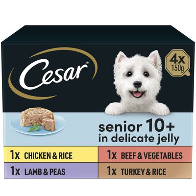 Cesar Senior 10+ i delikat gelé