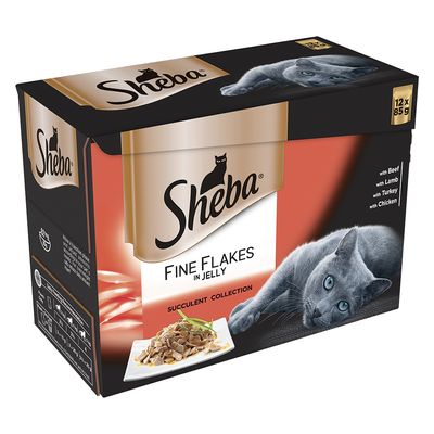Sheba Pouches Select Slices Saver Pack 96 x 85 g