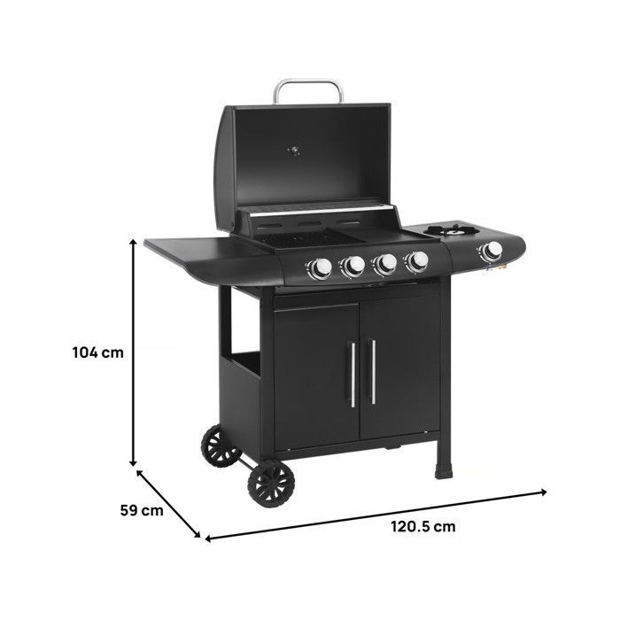 Barbacoa de gas 