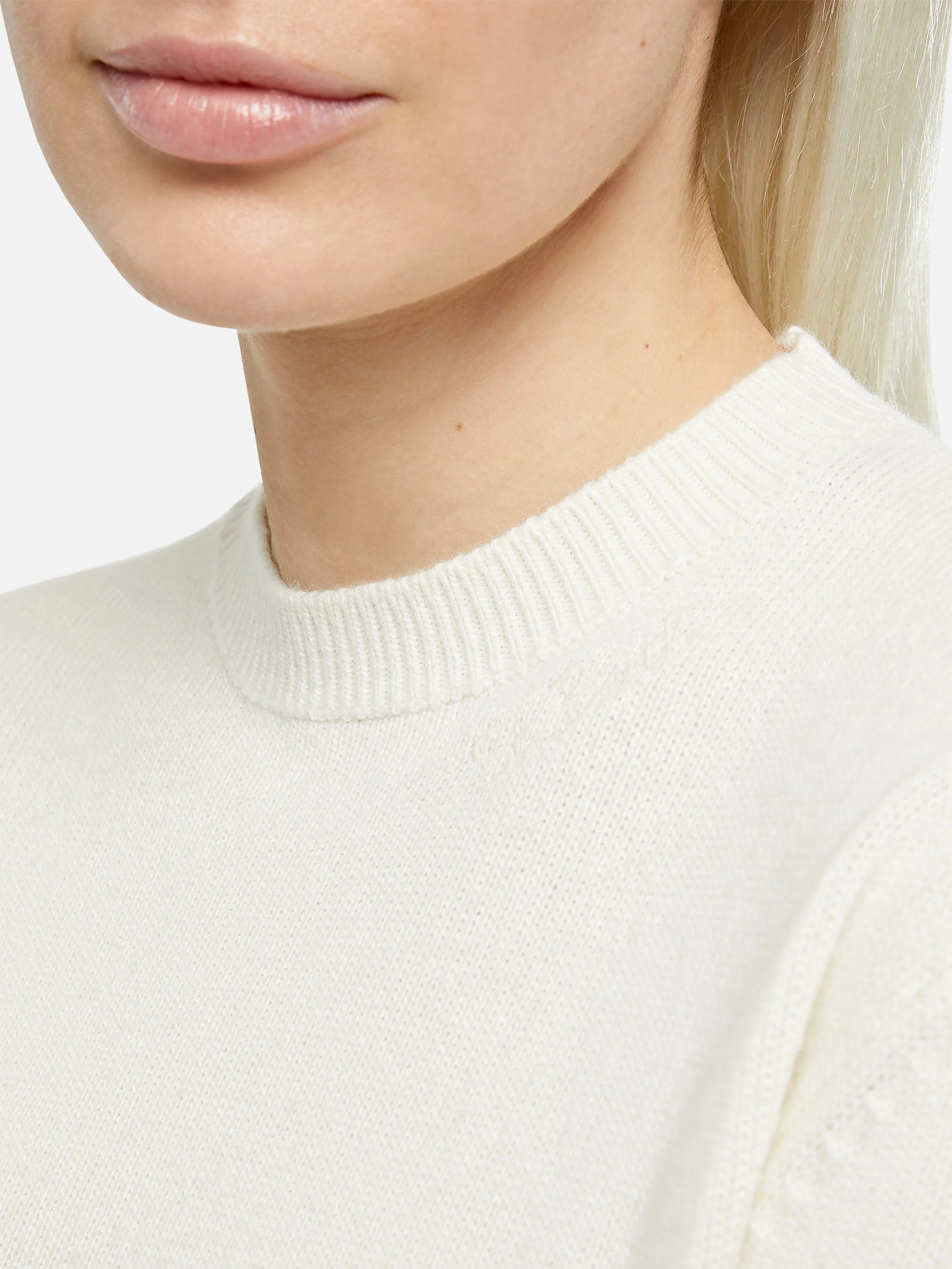 Weißer Damenpullover von Sorbonne