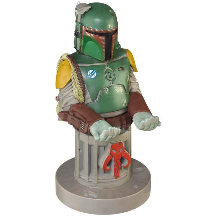 Boba Fett Figurine - Controller and Smartphone Stand & Charger - Exquisite Gaming