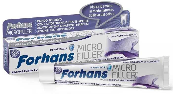 FORHANS Forhans Microfiller dentifrice pour protéger l'émail des dents 75 ml