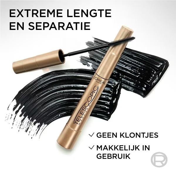 L'Oréal Paris Telescopic črna maskara<br>8 ml