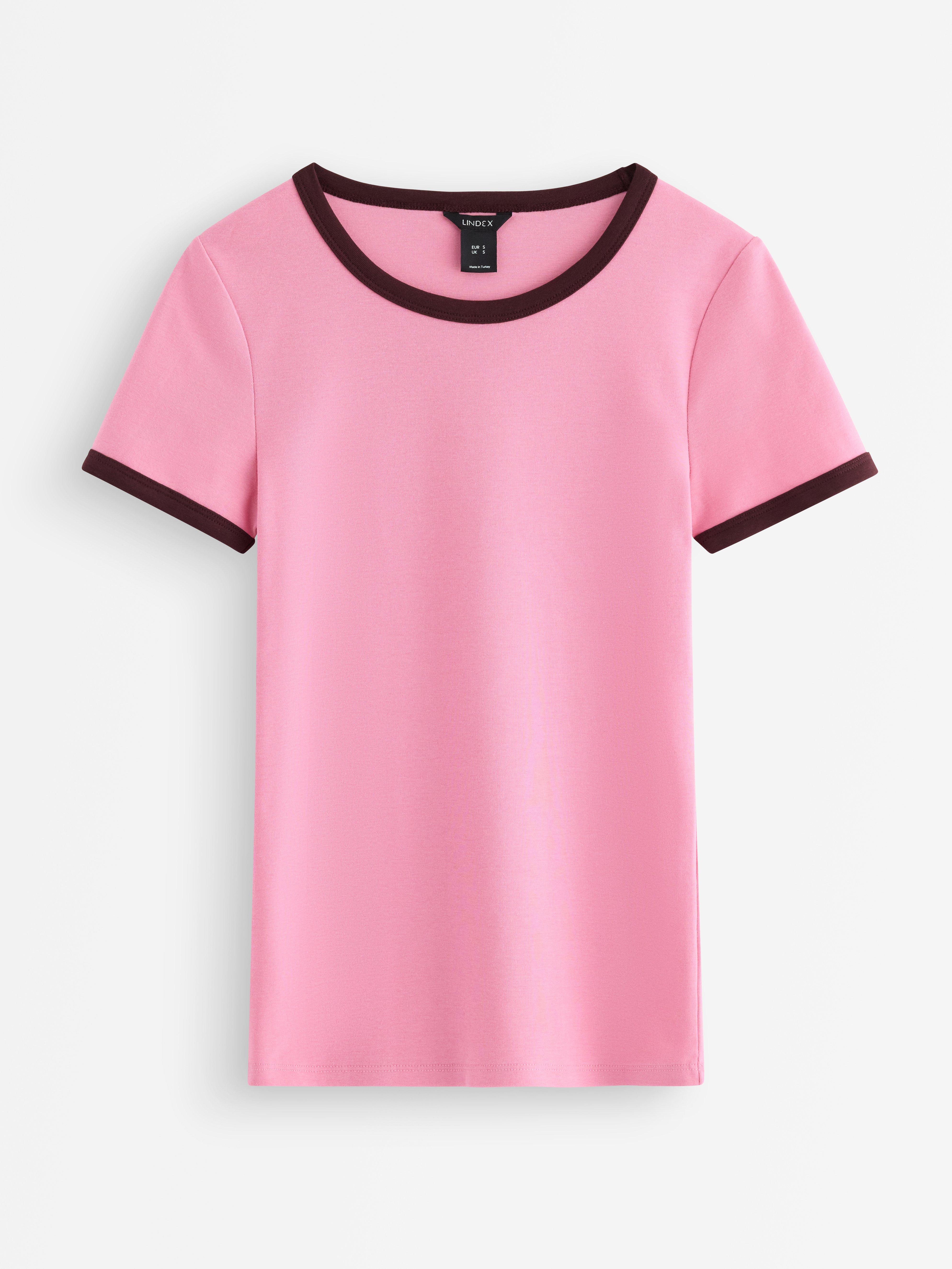 Tričko s krátkým rukávem v barvě Dusty Pink