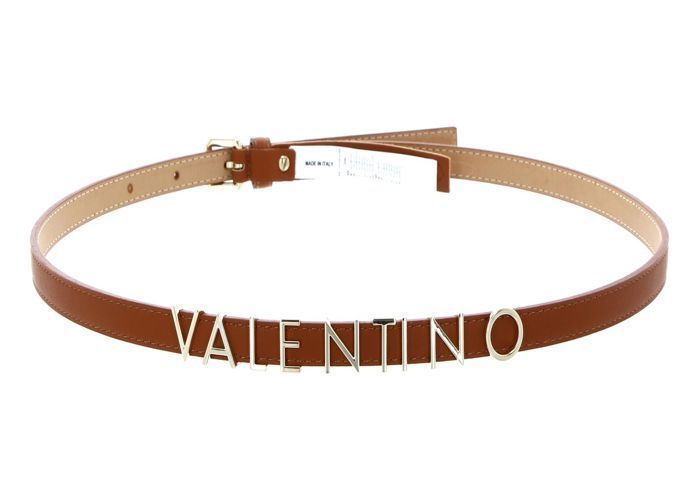 VALENTINO Bruin-beige riem voor dames - Emma Winterriem Cuoio / Oro 120398