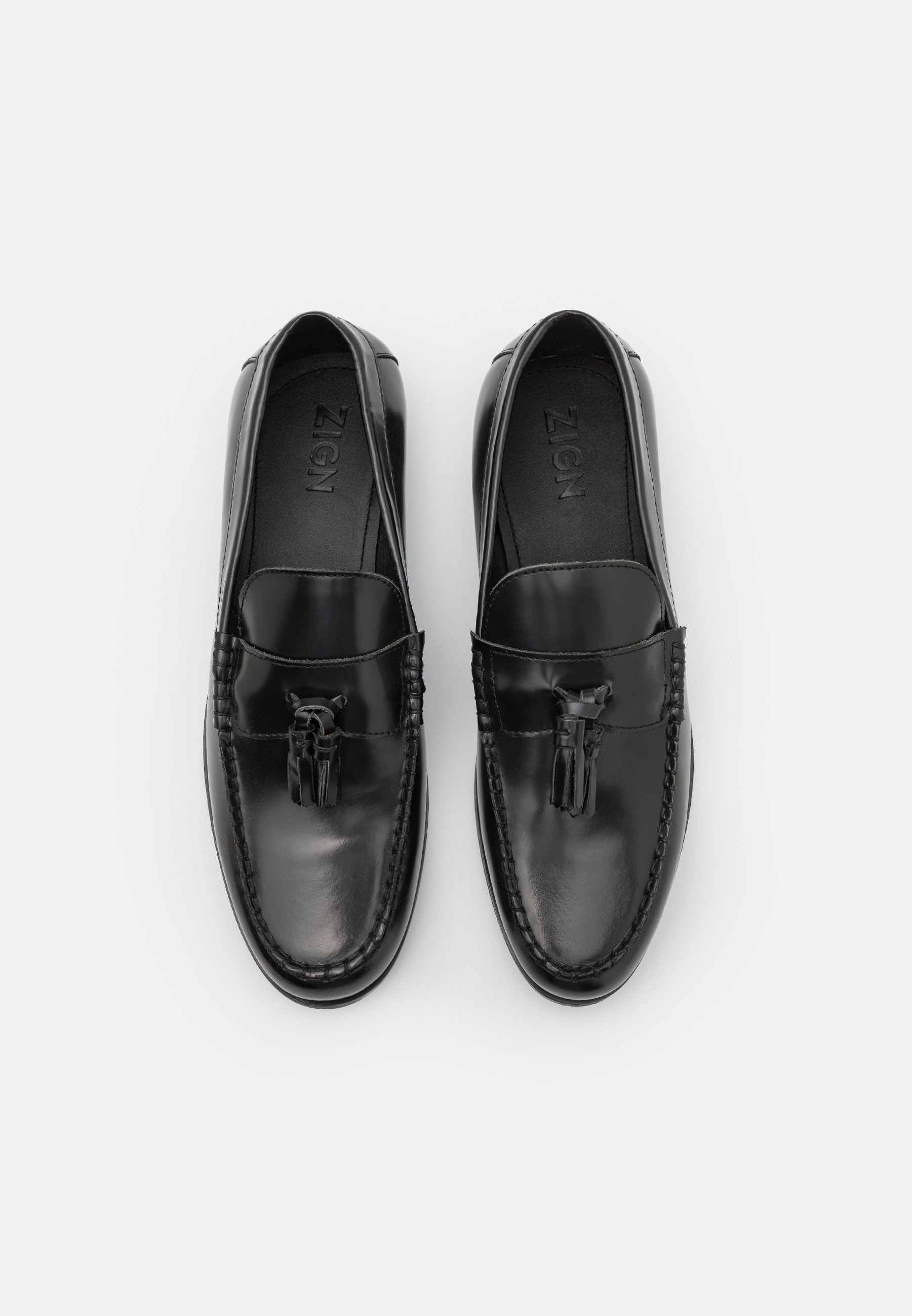Zign LEATHER - Eleganti mocassini - neri